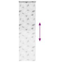 Doucherolgordijn met cassette 80x240 cm stofbreedte 76 cm - thumbnail