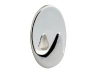 Tiger haak oval l chroom 3 stuks - thumbnail