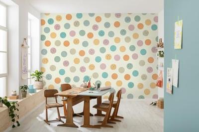 Komar Into Wonderland Fotobehang Disney - Pastel Confetti - IADX8-122