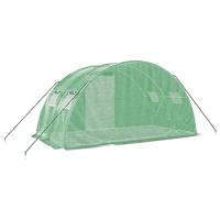VidaXL Tuinkas met stalen frame 8 m² 4x2x2 m - thumbnail