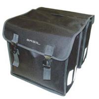 dubbele fietstas Mara XL zw - thumbnail