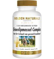 Golden Naturals Groenlipmossel & Curcuma Longa Capsules - thumbnail