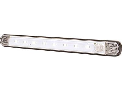 WAS LED-interieurverlichting 728 SENSOR LW10 LED 12 V (b x h x d) 238 x 25 x 10.4 mm Bewegingsmelder, Automatische inschakeling