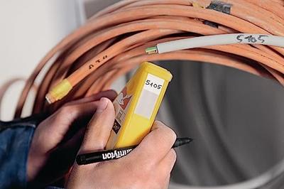 HellermannTyton 550-14010 SPRO200-1401-WH Kabeletiket RiteOn 12.70 x 19.05 mm