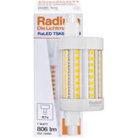 LED R7s staaflamp 806 lumen 7W Radium 78mm lang niet dimbaar geschikt voor bouwlampen - thumbnail