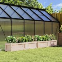 VidaXL Plantenbakken 2 st cm massief grenenhout - thumbnail
