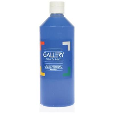 Gallery plakkaatverf, flacon van 500 ml, donkerblauw