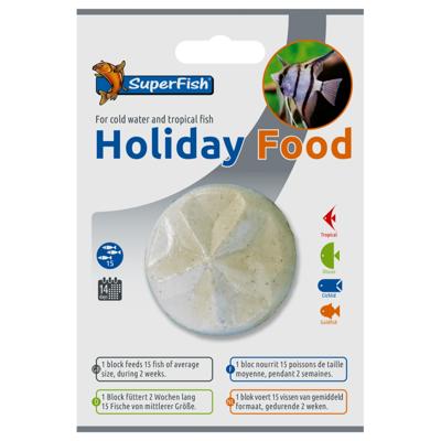 Visvoer Holiday food 1 stk Superfish - Superfish Visvoer Holiday food 1 stk Superfish - Superfish