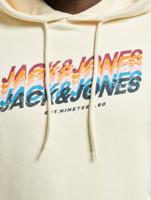 JACK & JONES ORIGINALS hoodie met logo ecru - thumbnail