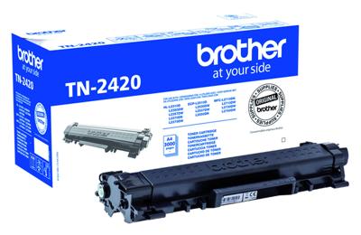 Tonercassette Origineel Brother TN-2420 vervangt Brother TN-2420 Zwart Printbare paginas max. 3000 bladzijden