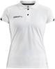 Craft 1908226 Pro Control Impact Polo W - White/Black - L - thumbnail