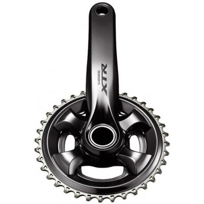 Shimano crank XTR M9020 28/38T 175 mm aluminium zwart