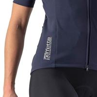 Castelli Perfetto RoS 2 Wind fietsshirt korte mouw blauw dames M - thumbnail