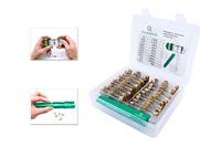 Quadrios 1810P018 Koolfilmweerstand assortiment Axiaal bedraad 0207 0.5 W 5 % 1000 onderdelen - thumbnail