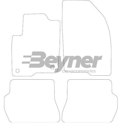 Automatten passend voor Mazda 2 2003-2007 4-delig BL1440304