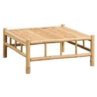 Loungetafel Tarifa - naturel - 80x80x35 cm - thumbnail