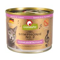GRANATAPET Symphonie No.2 Prawns and turkey - nat kattenvoer - 200g - thumbnail