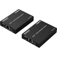 SpeaKa Professional SP-HDE-350 HDMI HDMI-extender Via netwerkkabel RJ45 KVM-functie (Keyboard, Video, Mouse) 150 m - thumbnail