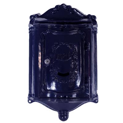 Postguard - nostalgische brievenbus blauw