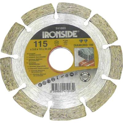 IRONSIDE 241003 Diamantschijf Diameter 115 mm 1 stuk(s)