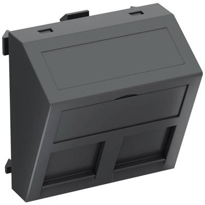 OBO Bettermann 6119246 Afdekking Datatechniekdrager (b x h x d) 45 x 45 x 26 mm 1 stuk(s) Grijs OBO Bettermann 6119246 Afdekking Datatechniekdrager (b x h x d) 45 x 45 x 26 mm 1 stuk(s) Grijs