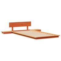 Bedframe Bruin 100 x 200 cm Hout - thumbnail