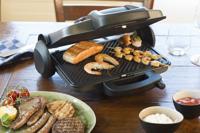 Bestron ACG380 Viva Italia Contact Grill Zwart - thumbnail