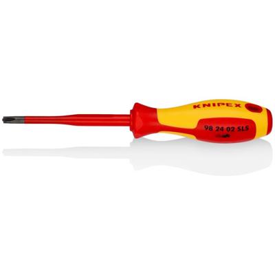 Knipex Schroevendraaier (Slim) PlusMinus Phillips® | Geïsoleerde meercomponenten-greep | VDE-gekeurd - 98 24 02 SLS Knipex Schroevendraaier (Slim) PlusMinus Phillips® | Geïsoleerde meercomponenten-greep | VDE-gekeurd - 98 24 02 SLS