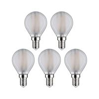 Paulmann 29098 LED-lamp Energielabel F (A - G) E14 Kogel 4.8 W Neutraalwit (Ø x h) 45 mm x 78 mm 5 stuk(s) - thumbnail