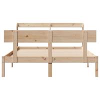 Bedframe zonder matras massief grenenhout 160x200 cm - thumbnail