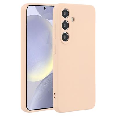 Lunso Samsung Galaxy S25 Plus hoesje - Flexibel siliconen Backcover - Lichtroze Lunso Samsung Galaxy S25 Plus hoesje - Flexibel siliconen Backcover - Lichtroze