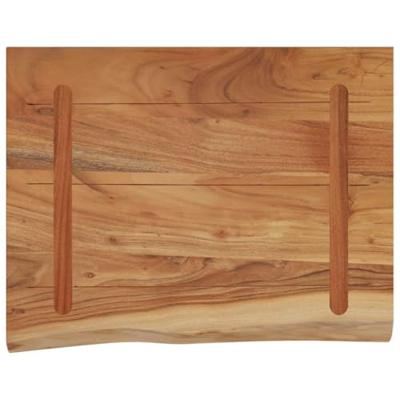 Wandschap rechthoekig natuurlijke rand 50x40x2,5 cm acaciahout Wandschap rechthoekig natuurlijke rand 50x40x2,5 cm acaciahout