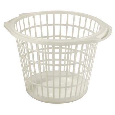 Sunware basic wasmand rond 48cm wit