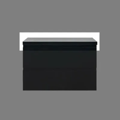 Topblad Tieme mat zwart