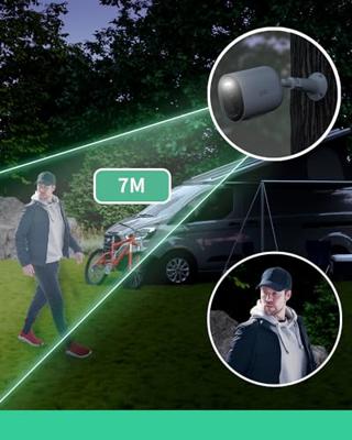 ARLO Go 2 LTE VML2030-100EUS IP Bewakingscamera GSM, WiFi 1920 x 1080 Pixel
