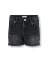 Kids ONLY zomer jeans short meisjes - zwart - Kogrobyn - thumbnail