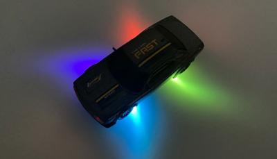 Amewi 1:43 RC auto Sportwagen Drift Sport Muscle Car Grijs Brushed 4WD RTR