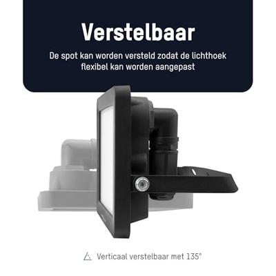 Ansmann WFL30W 1600-0626 LED-wandspot Energielabel: E (A - G) 30 W Lichtkleur (naam): Daglichtwit