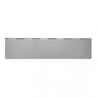 Tochtklep rechthoek rvs mat - thumbnail