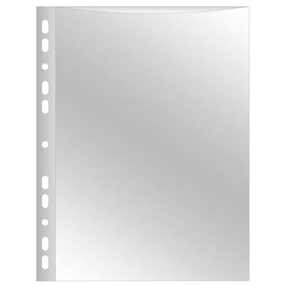 Q-CONNECT geperforeerde showtas A4 11-gaatsperforatie glashelder 100 micron