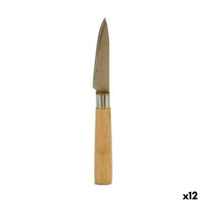 Schilmes Kinvara KT116042E KT116042E Bruin Zilverkleurig Bamboe Roestvrij staal 22 x 19,5 x 2 cm (12 Stuks)