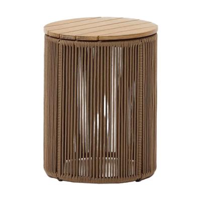 Kave Home Dandara bijzettafel Ø40 cm Beige Kave Home Dandara bijzettafel Ø40 cm Beige