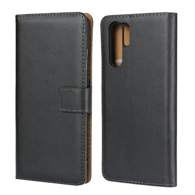 Horizontale Flip lederen case voor Huawei P30 Pro met magnetische gesp & houder & card slots & portemonnee (zwart)
