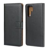 Horizontale Flip lederen case voor Huawei P30 Pro met magnetische gesp & houder & card slots & portemonnee (zwart) - thumbnail