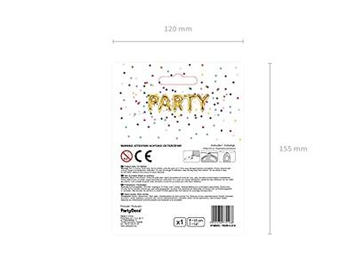 Folieballon Goud Letter &apos;K&apos; - 35cm