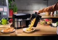 Tefal Dual Easy Fry & Grill EY905D - Heteluchtfriteuse XXL - RVS - thumbnail