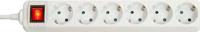 Lindy 73103 Binnen 6AC outlet(s) Wit power uitbreiding - thumbnail