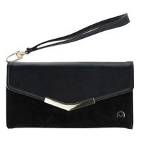 Mobilize 2in1 Gelly Velvet Clutch for Samsung Galaxy A40 Deep Black - thumbnail