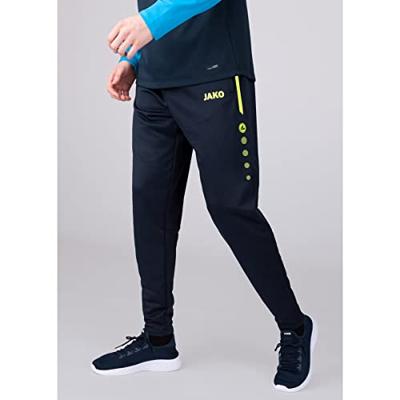 JAKO 8489 Trainingsbroek Allround - Marine/Fluogeel - M