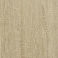Radiatorombouw 149x20x82 cm bewerkt hout sonoma eikenkleurig - thumbnail